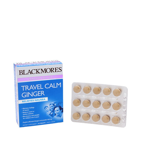 Blackmores Travel Calm Ginger 45tabs