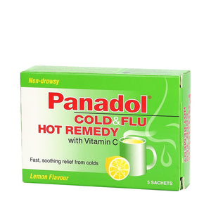 Panadol Cold & Flu Hot Remedy 5sachets