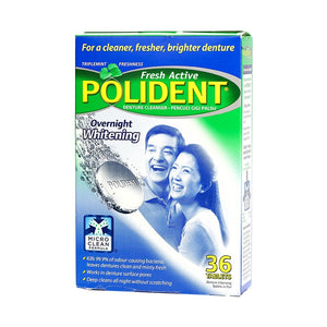 Polident Overnight Whitening Cleansing 36tabs