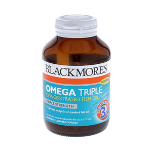Blackmores Omega Triple Concentrated Fish Oil 60caps