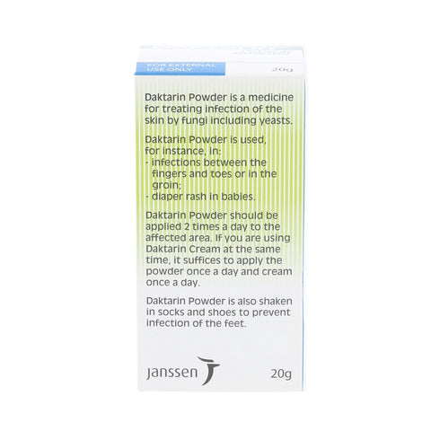 Daktarin Miconazole 2% Topical Powder 20g