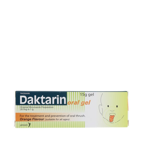 Daktarin Miconazole 2% Oral Gel 15g