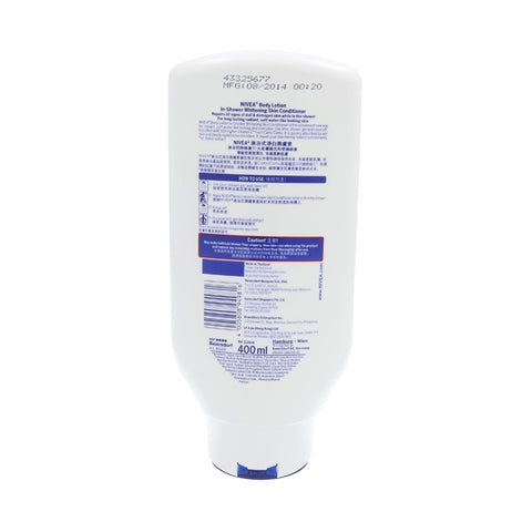 Nivea Body Lotion In-Shower Whitening Skin Conditioner 400ml