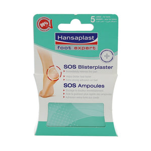 Hansaplast SOS Blister Plaster Large (Heel) 5pcs