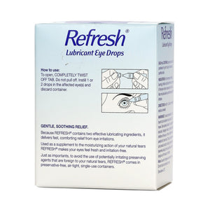 Refresh Lubricant Eye Drops 30x0.4ml