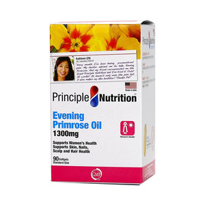 PrincipleNutrition Evening Primrose Oil 1300mg 90pcs