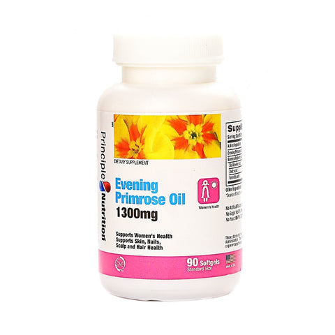 PrincipleNutrition Evening Primrose Oil 1300mg 90pcs