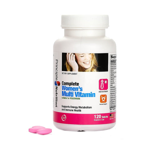 PrincipleNutrition Complete Women's Multi Vitamin 120tabs