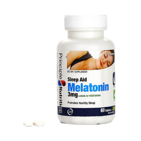 PrincipleNutrition Sleep Aid Melatonin 3mg 60+10tabs