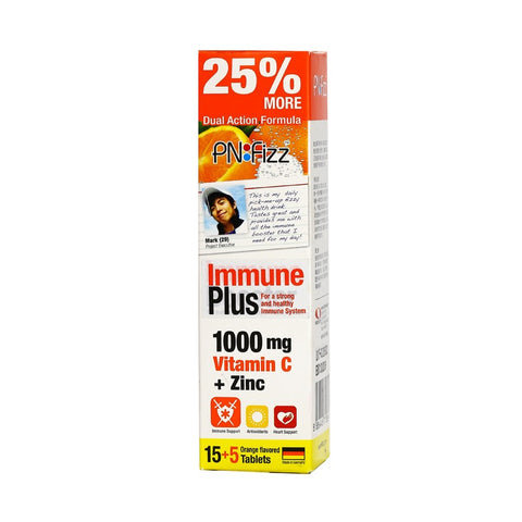 PNFizz Immune Plus 15+5tabs