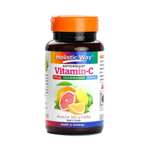 Holistic Way Vitamin C 500mg With Citrus Bioflavonoids & Rosehips 100caps