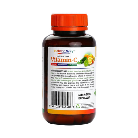 Holistic Way Vitamin C Non-Acidic 1000mg 60caps