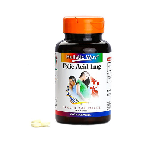 Holistic Way Folic Acid 1mg 100tabs