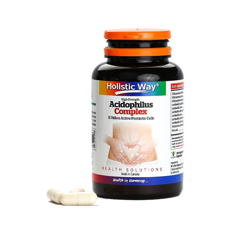 Holistic Way Acidophilus Complex 15 Billion 30caps