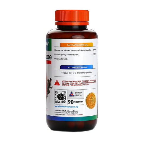 Holistic Way Glucosamine 1500mg With MSM 90caps