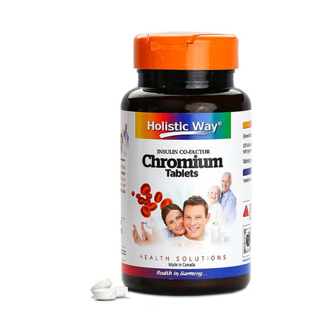 Holistic Way Chelated Chromium 500mg 100tabs