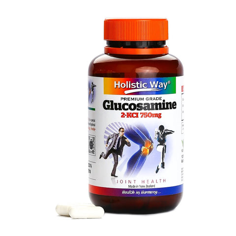 Holistic Way Glucosamine 2-KCl 750mg 125caps