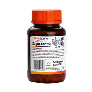 Holistic Way Sugar Factor 60caps