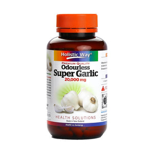 Holistic Way Odourless Super Garlic 20,000mg 60caps