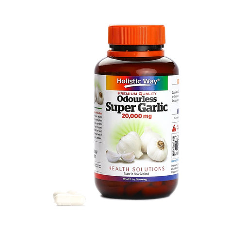 Holistic Way Odourless Super Garlic 20,000mg 60caps