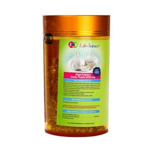 JR Life Sciences Garlic Pearls 3000mg 600pcs