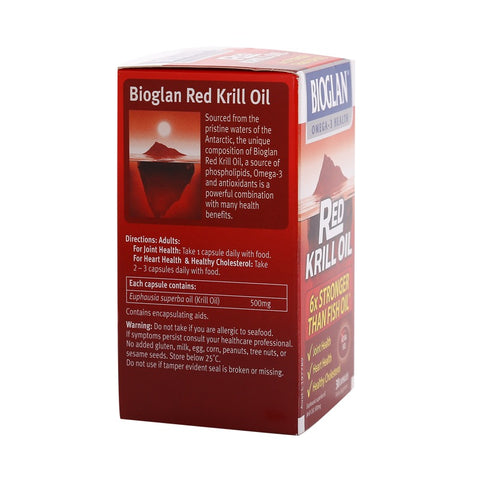 Bioglan Red Krill Oil 30caps