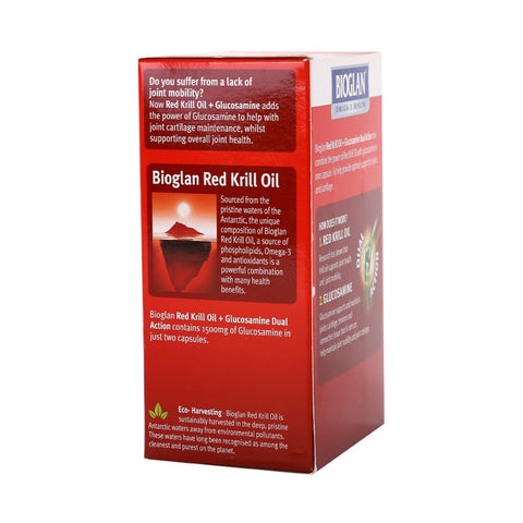 Bioglan Red Krill Oil Glucosamine 60caps