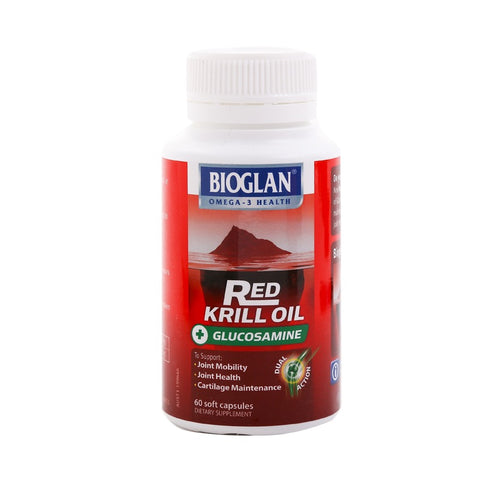 Bioglan Red Krill Oil Glucosamine 60caps