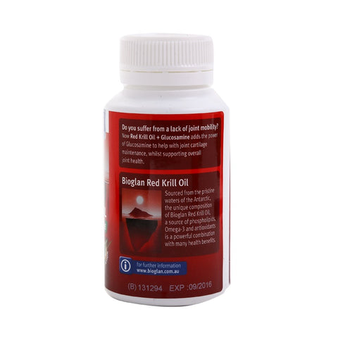 Bioglan Red Krill Oil Glucosamine 60caps