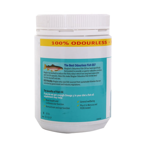 Bioglan Fish Oil Odourless 1000mg 400pcs