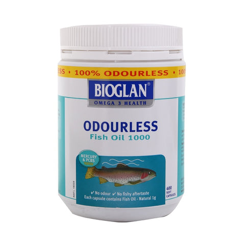 Bioglan Fish Oil Odourless 1000mg 400pcs