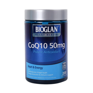 Bioglan CoQ10 50mg 200 caps