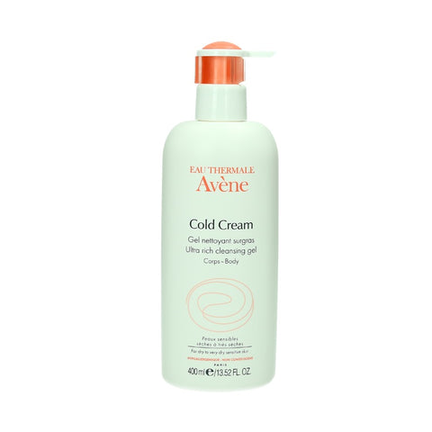 Avene Cold Cream Gel Nettoyant Surgras (Ultra Rich Cleansing Gel) 400ml