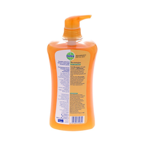 Dettol Re-Energize Antibacterial pH-Balanced Body Wash 950ml