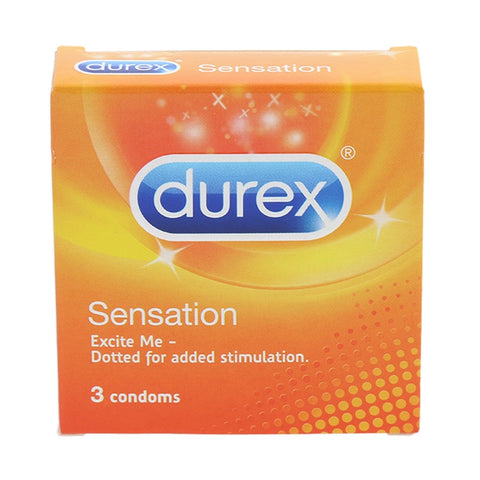 Durex Sensations Condoms 3pcs