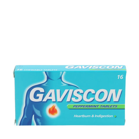 Gaviscon Peppermint 16tabs