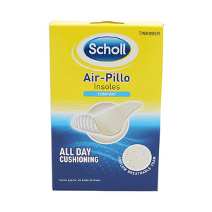 Scholl Air-Pillo Insoles 1pairs