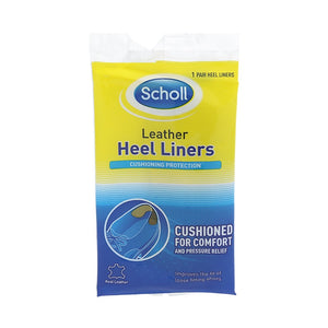 Scholl Leather Heel Liners 1pairs