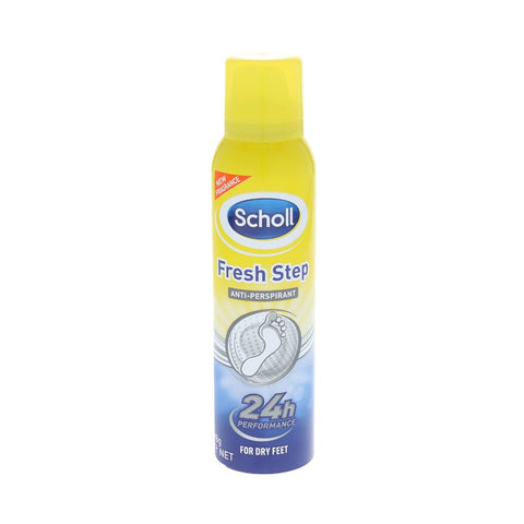 Scholl Fresh Step Anti-Perspirant Foot Spray 150ml