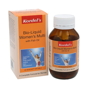 Kordel's Bio-Liquid Women's Multi with Fish Oil 60caps