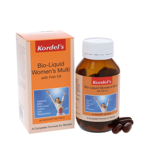 Kordel's Bio-Liquid Women's Multi with Fish Oil 60caps