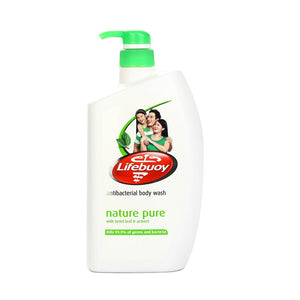 Lifebuoy Antibacterial Body Wash Nature Pure 1000ml