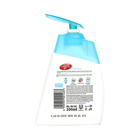 Lifebuoy Antibacterial Hand Wash Activ Fresh 200ml