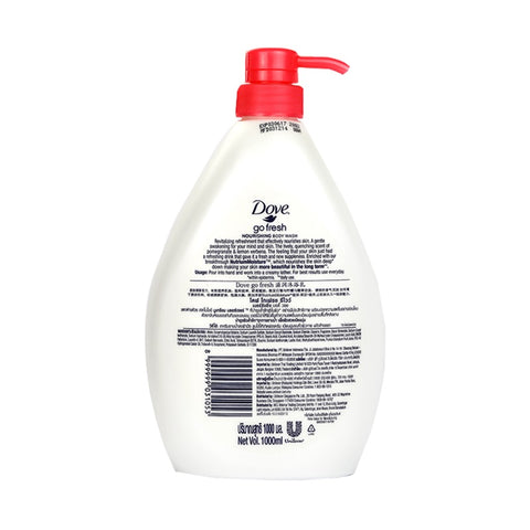 Dove Body Wash Go Fresh Revive 1000ml