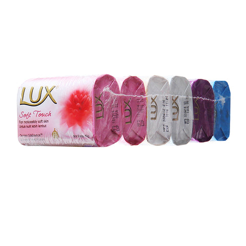 Lux Bar Soap Assorted 6x85g