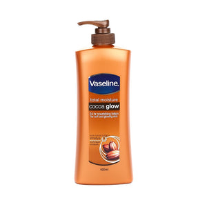 Vaseline Body Lotion Total Moisture Cocoa Glow 400ml