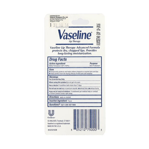 Vaseline Lip Therapy 10g