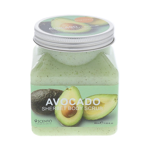 Scentio Avocado Brightening Sherbet Body Scrub 350ml