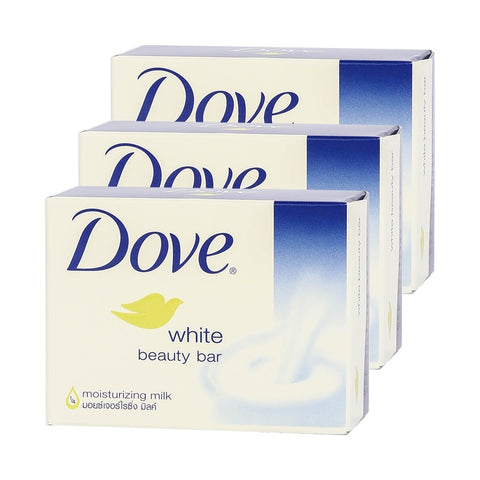 Dove White Beauty Bar 3x100g