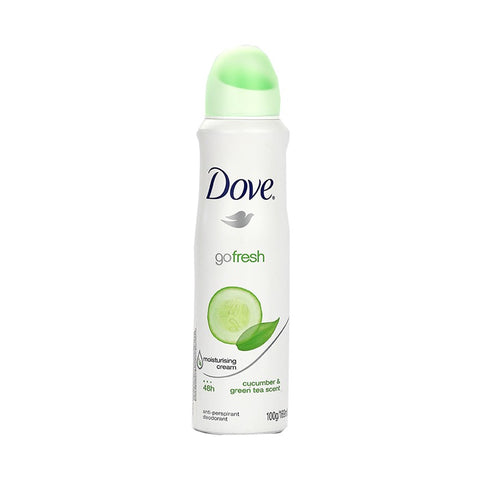 Dove Deodorant Spray Go Fresh Cucumber & Green Tea Scent 100g